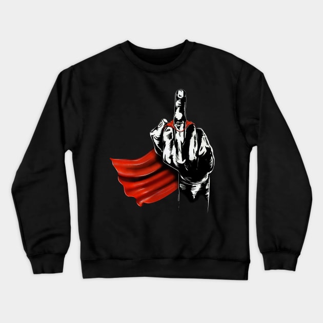 A Hero Crewneck Sweatshirt by Arash Shayesteh